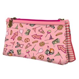 Podwójny piórnik, kosmetyczka, saszetka - gorjuss carousel SANTORO LONDON
