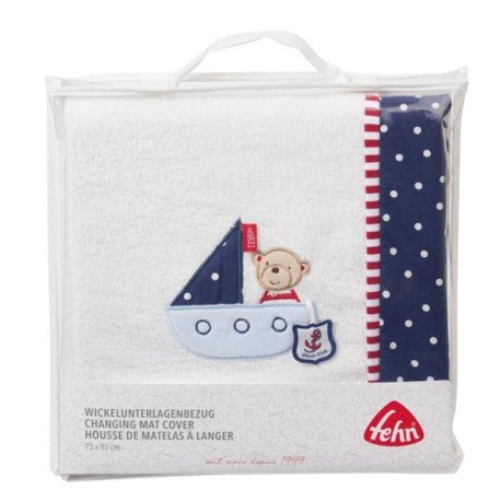 Pokrowiec na przewijak, miś z kolekcji: ocean FEHN