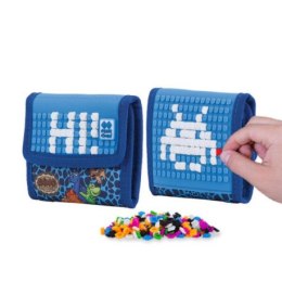 Portfel na rzep, pixie crew, dinozaury, niebieski panel PIXIE