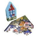 Puzzle dla dzieci w ozdobnym pudełku, 40 el., dom BARBO TOYS