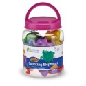 Słonie, figurki do nauki liczenia i kolorów, LEARNING RESOURCES