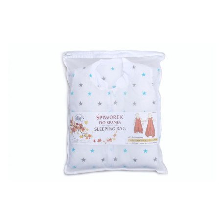 Śpiworek całoroczny gwiazdki PULP BAMBOO