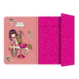 Teczka zamykana na gumkę - gorjuss - fairground - carousel SANTORO LONDON