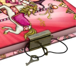 Zamykany notes - gorjuss - fairground - carousel SANTORO LONDON