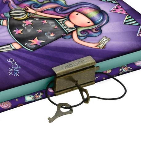 Zamykany notes - gorjuss - fairground - up and away SANTORO LONDON