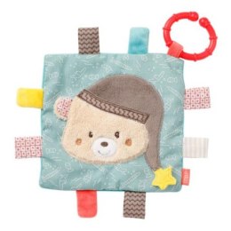 Zawieszka, szmatka sensoryczna, miś, z kolekcji: FEHN