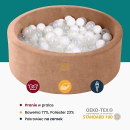 Meowbaby okrągły suchy basen 90x40cm dla dziecka MEOWBABY