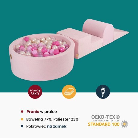 Meowbaby piankowy zestaw do zabawy z suchym basen MEOWBABY