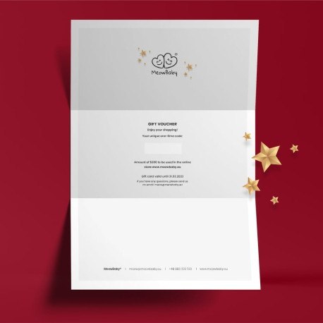 Meowbaby voucher prezentowy MEOWBABY