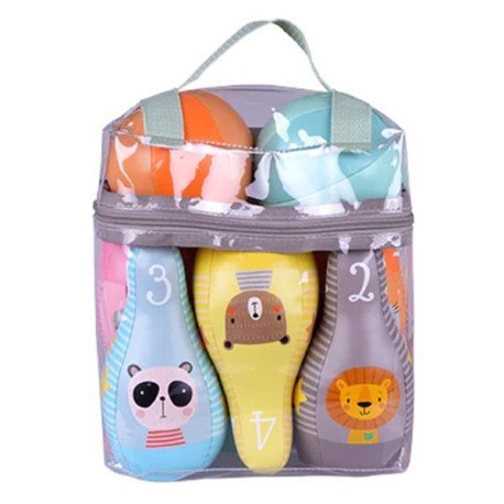 Miękkie kręgle dla najmłodszych, bobo BARBO TOYS