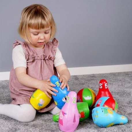 Miękkie kręgle dla najmłodszych, świnka peppa BARBO TOYS