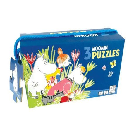Moje pierwsze puzzle, 3 układanki, 6, 9, 12 el., BARBO TOYS
