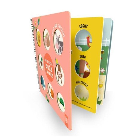 Zwierzęta duże i małe. seria - odwróć i poznaj CS ENTERTAINMENT GROUP