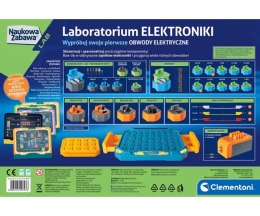 Clementoni Naukowa Zabawa Lab 50727 Laboratorium Elektroniki