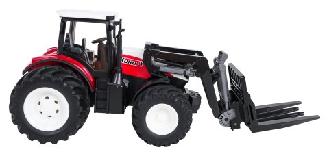 Traktor Czerwony R/C Z Turem