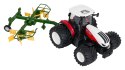 Traktor + Zgrabiarka R/C 1:24 Czerwony