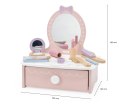 Viga 44271N PolarB Drewniana toaletka z akcesoriami do zabawy