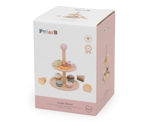 Viga 44284 PolarB Słodka Patera - Drewniane Makaroniki i Torciki