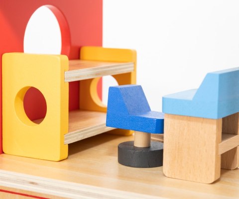 Viga 44801 Drewniana remiza strażacka z akcesoriami