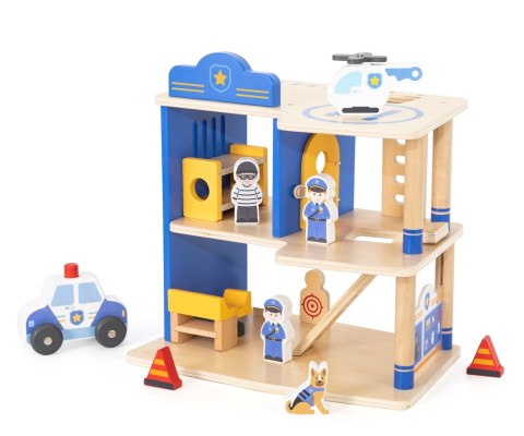 Viga 44803 Drewniany komisariat policji z akcesoriami