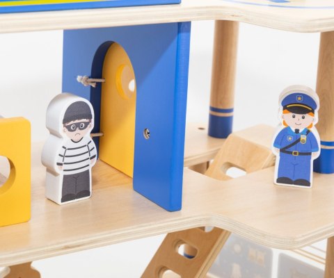 Viga 44803 Drewniany komisariat policji z akcesoriami