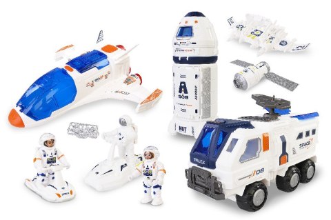 ARTYK 175527 Baza kosmiczna duży zestaw 12 szt