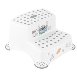 KEEEPER IGOR STITCH Podest dziecięcy dwustopniowy z funkcją antypoślizgową biały