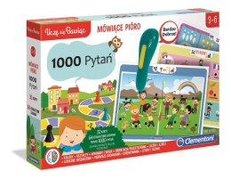 Mówiące pióro 1000 pytań gra edukacyjna Clementoni#G2
