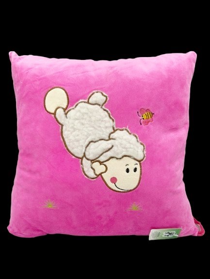 Poduszka Maskotka Przytulanka Pluszowa z Owieczką Różowa#G2