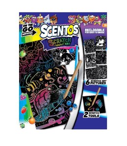 SCIENTOS ST 10533 Pachnący zestaw - kreatywna teczka display 12 szt.