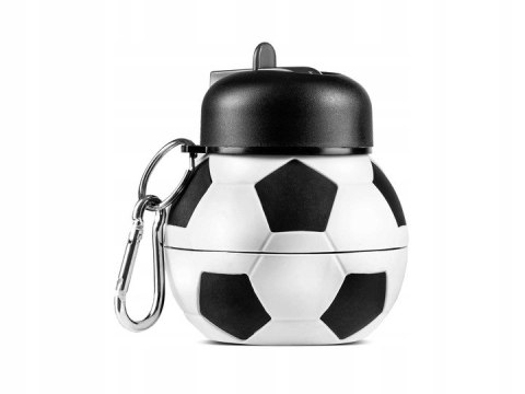Silikonowy Składany Bidon dla dzieci Piłka Nożna 550 ml #G2