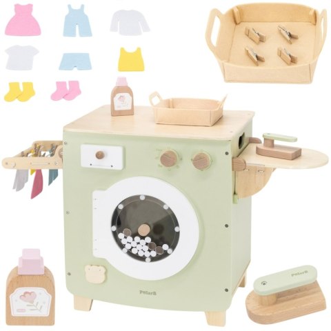 VIGA 44246 Drewniana Pralka Akcesoria