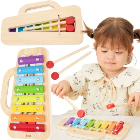 VIGA 44793 Drewniane Cymbałki