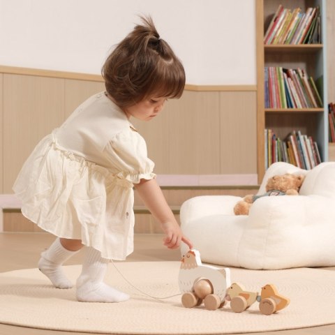 Viga 44285 Drewniana kurka do ciągnięcia