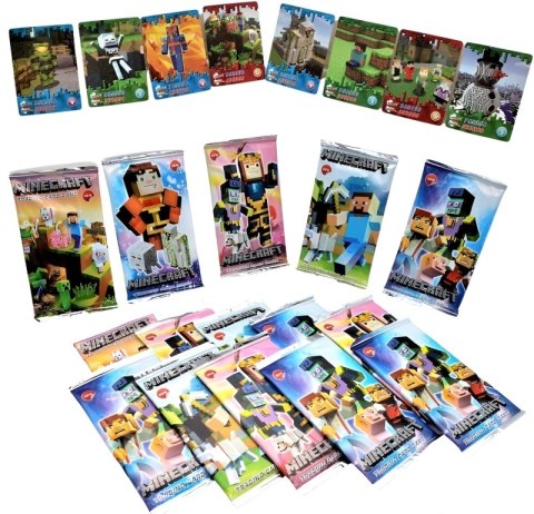 Zestaw Karty Minecraft Kolekcjonerskie 288 szt. Box XXL #G2
