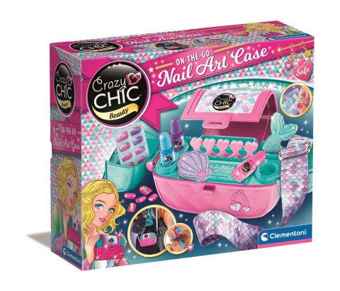Crazy Chic Mobilne Studio Paznokci Torebeczka Clementoni 18217
