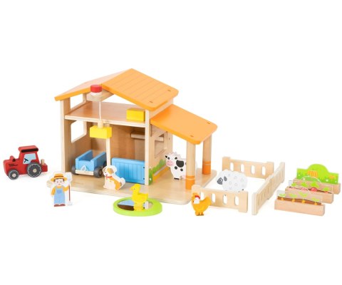 Viga 44804 Drewniana farma z akcesoriami