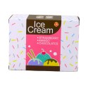 Zestaw Słodkości Lody Dla Dzieci Łyżka Do Lodów Pudełko 14 el.