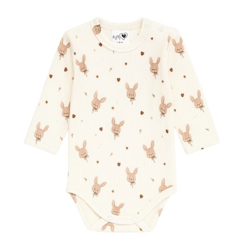 BABY 01976 Body niemowlęce Królik prążek 68/74