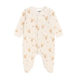 BABY 01980 Pajac niemowlęcy prążek Królik 80/86