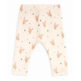 BABY 01981 Leginsy niemowlęce Królik 56/62 prążek