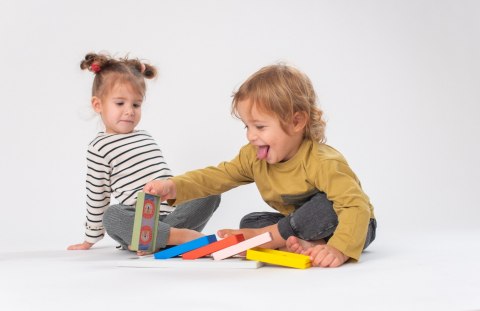 Domino XL - Gra Edukacyjna dla Dzieci 18M+