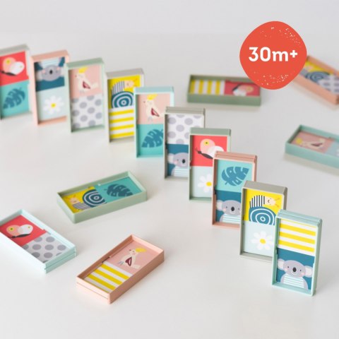 Domino Rally XL od Taf Toys - Edukacyjna Gra i Zabawa dla Maluchów