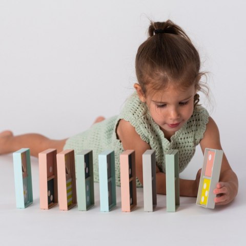 Domino Rally XL od Taf Toys - Edukacyjna Gra i Zabawa dla Maluchów