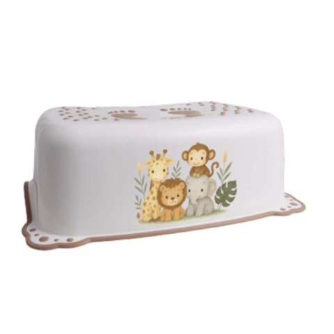 MALTEX Podnóżek 2K Madagaskar biały/beżowy