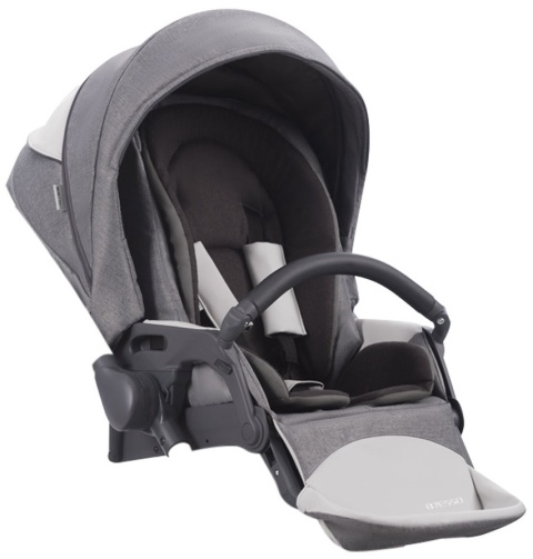 SIEDZISKO BRESSO GREY 21 Bebetto - tapicerka wózka dziecięcego