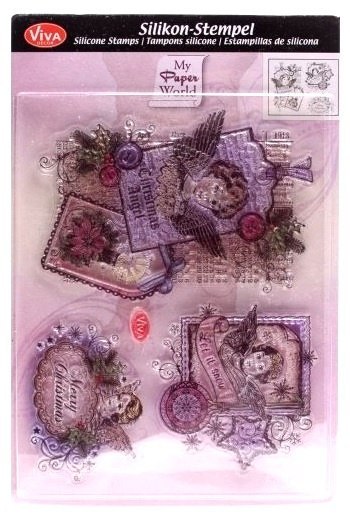 Stemple VivaDECOR Świąteczne Anioły