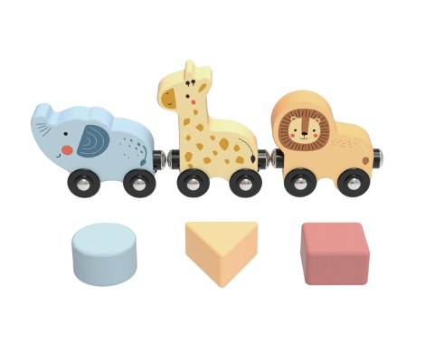 Tooky Toy TH712N Stolik edukacyjny Zoo