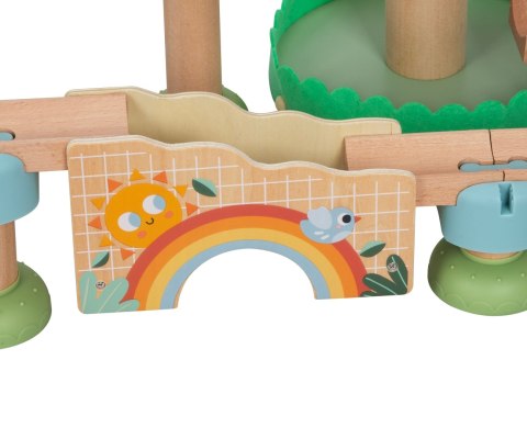 Tooky Toy TK744N Drewniany kulodrom marzeń
