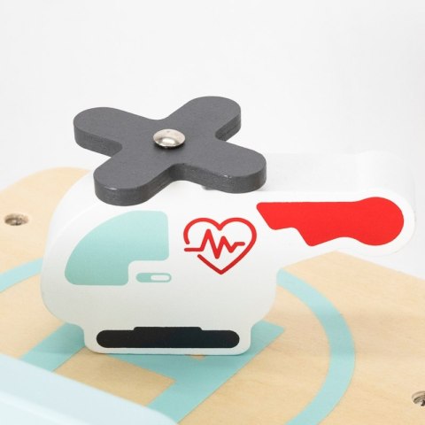 VIGA 44802 Drewniany Szpital 3-piętrowy